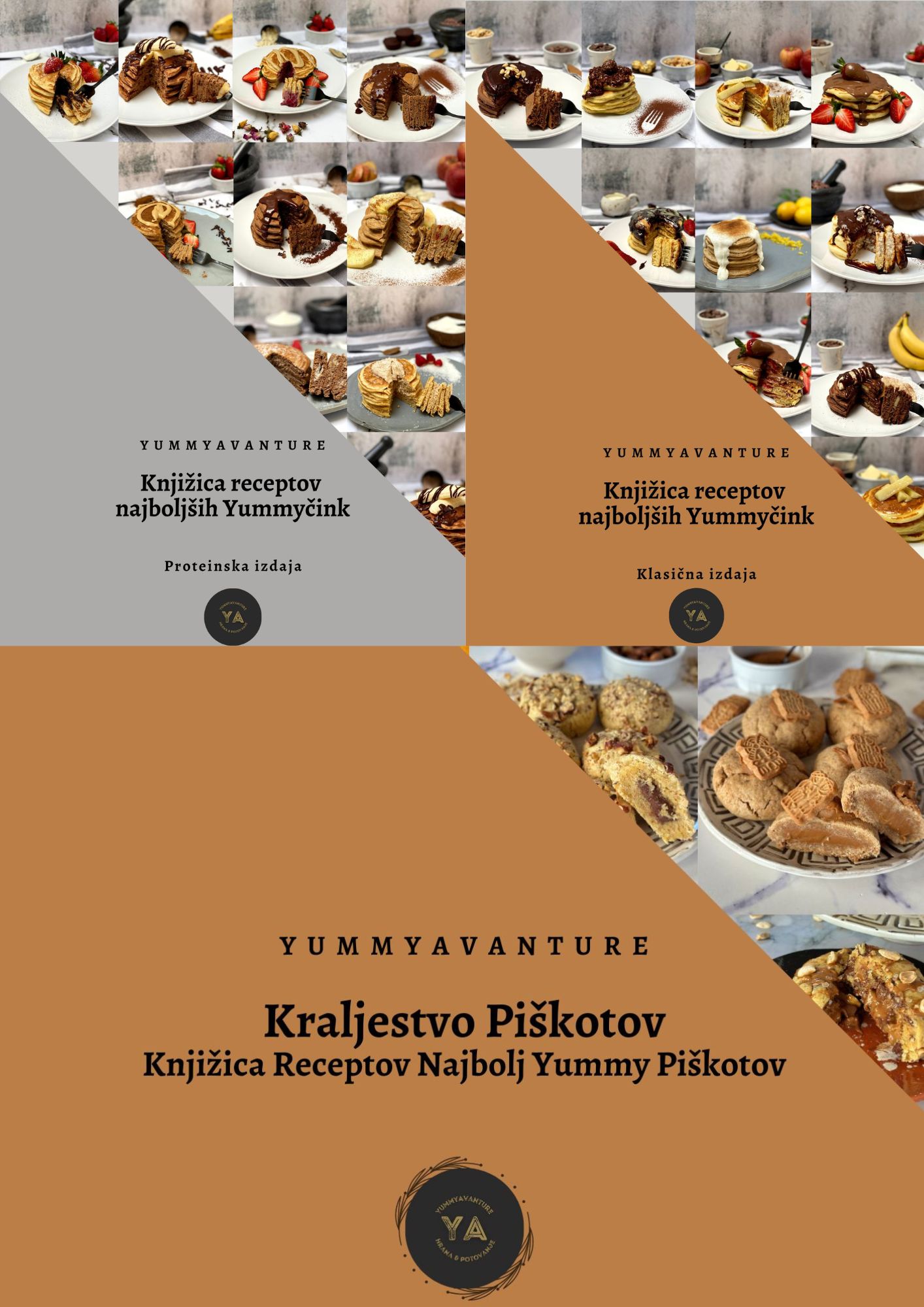 Sladki trojček e-knjig receptov